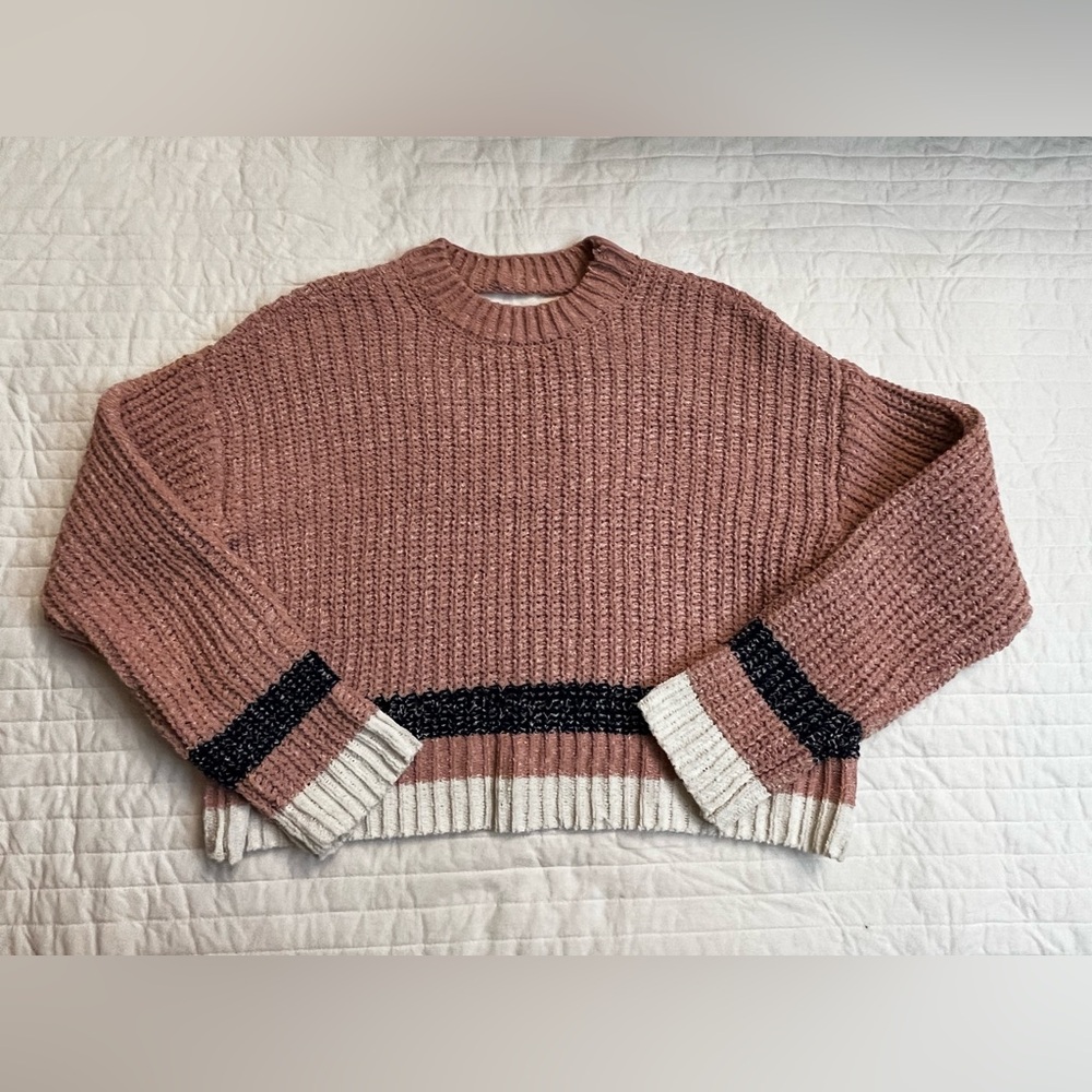 Takara pink cropped sweater